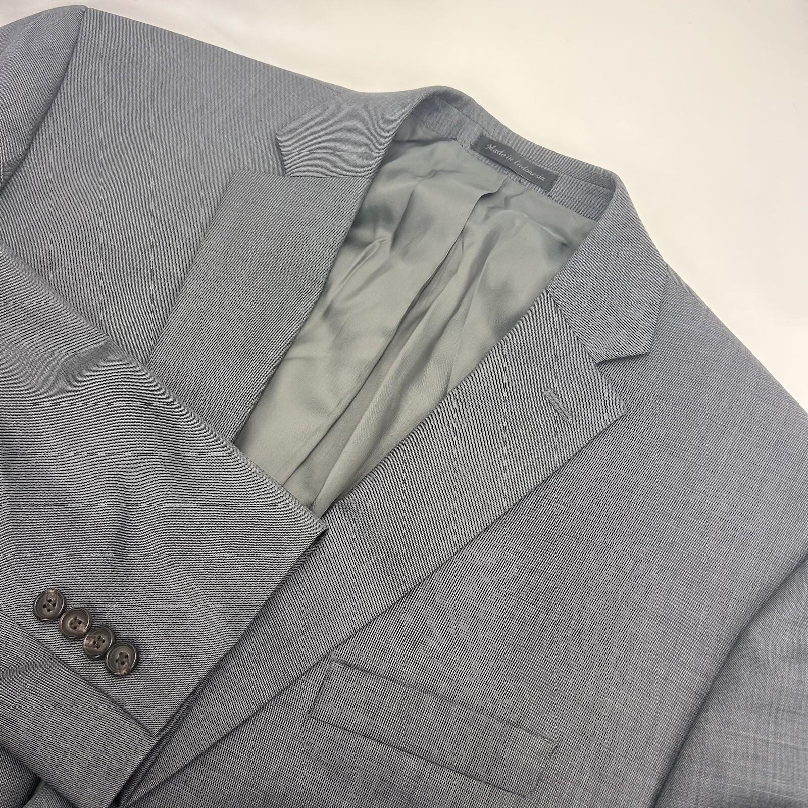 Lauren Ralph Lauren Men's Light Grey Wool Blazer Jack… Gem