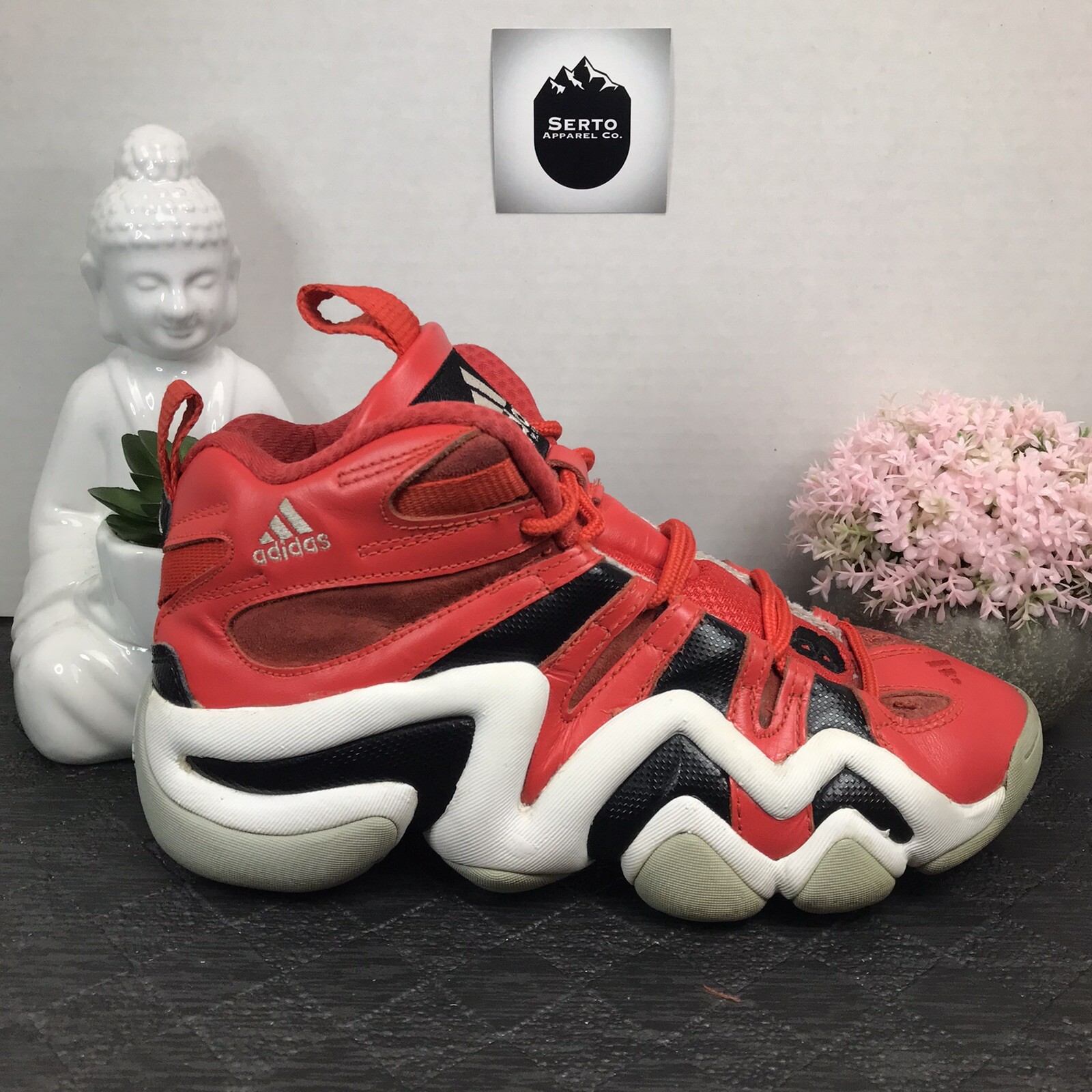 Adidas Crazy 8 Kobe Bryant Red Black White Basketball Shoe Size Wmn 6.5 eBay