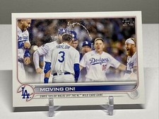 2022 Topps Series 1 Base set #238 Moving On! (Dodgers) MLB