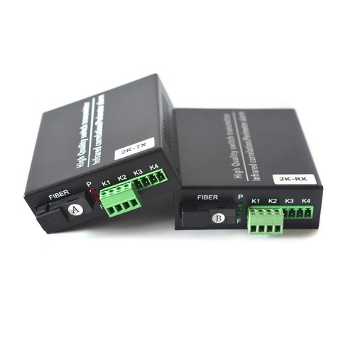 Contact Fermeture sur Fibre Optique Transmetteur Récepteur pour Système de Contrôle d'Accès - Photo 1/39