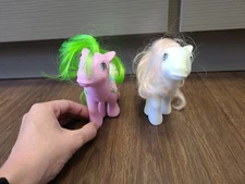 Vintage My Little Pony Merry Go Round Ponies - Lot of 2