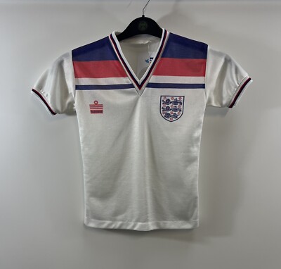 England Home Football Shirt 1980/83 Children's Small Boys Admiral