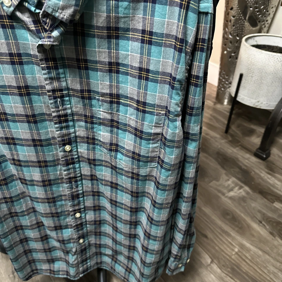 Camisa social masculina Sonoma Lifestyle tamanho G manga longa botão verde - 223205 C - Imagem 2 de 4