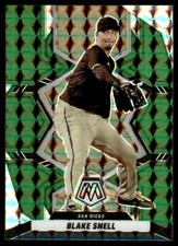 2022 Panini Mosaic Green Prizm #86 Blake Snell