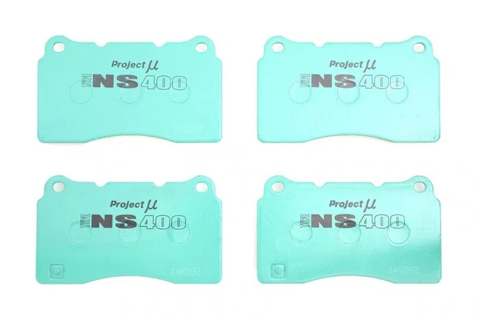 Project MU Front NS400 Brake Pads For: Mitsubishi Lancer Evo 4 5 6 7 8 9 - Image 2 of 2