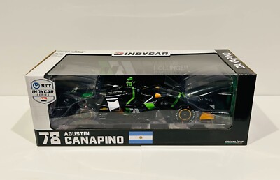 Agustin Canapino signed #78 Juncos Racing 2024 Indycar  1/18 Greenlight Diecast