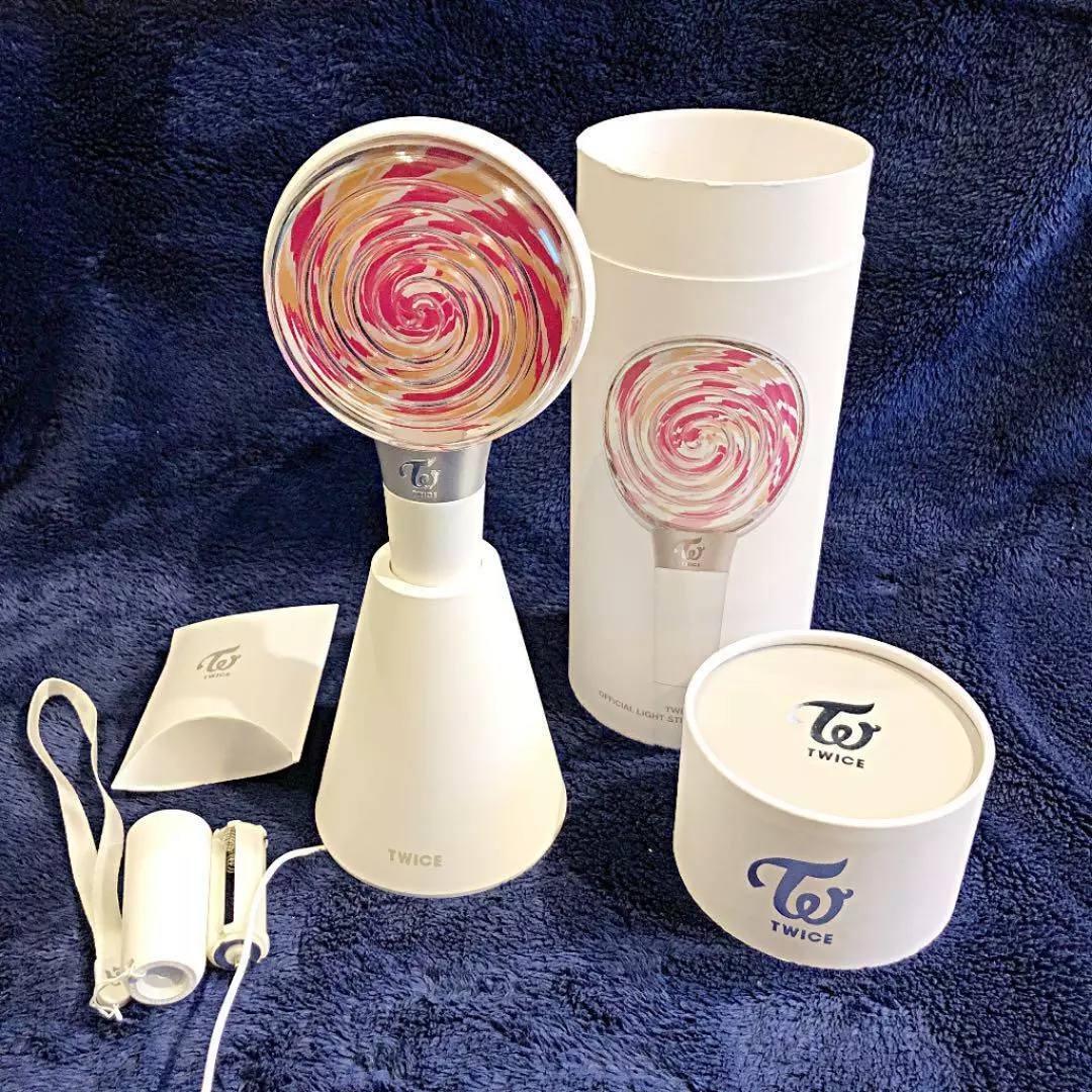 TWICE Official Light Stick Mood Light CANDY BONG Pen Light Dome Tour 2019