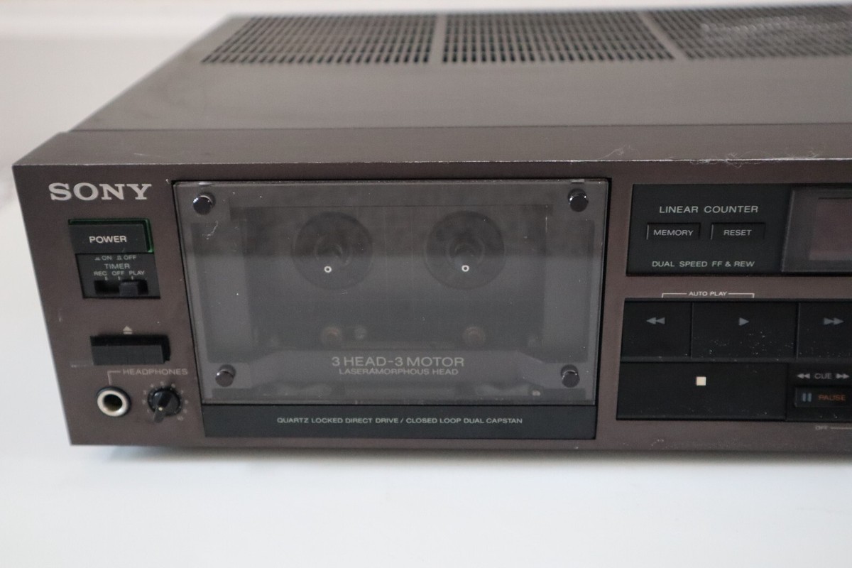 Sony TC-K666ES 3 Head Single Cassette Deck Rare - For Parts/Repair