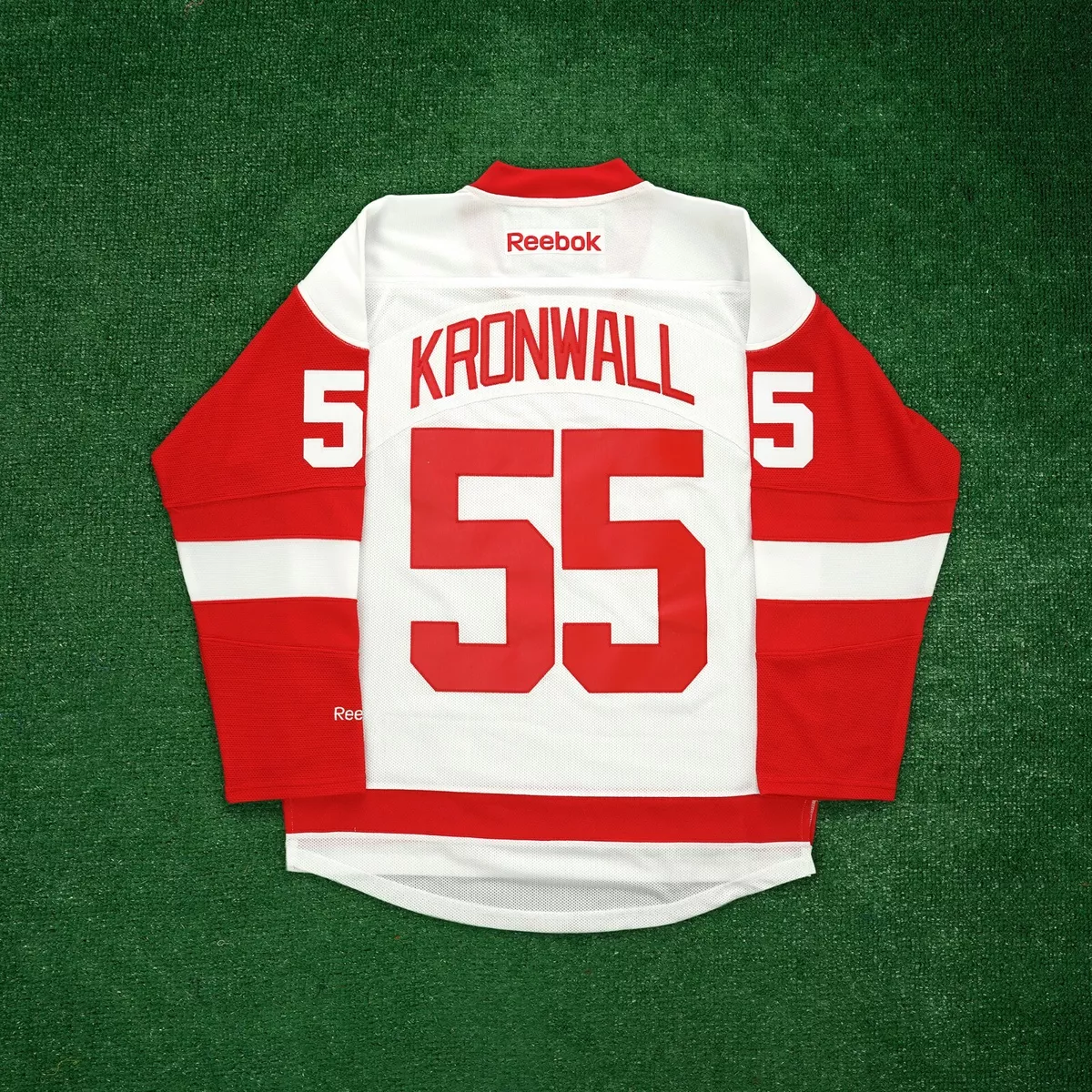 2016 17 Niklas Kronwall Detroit Red Wings NHL Reebok Men s White