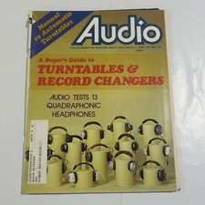 Audio Magazine June 1973 Reel Turntables Record Changers Headphones Q1