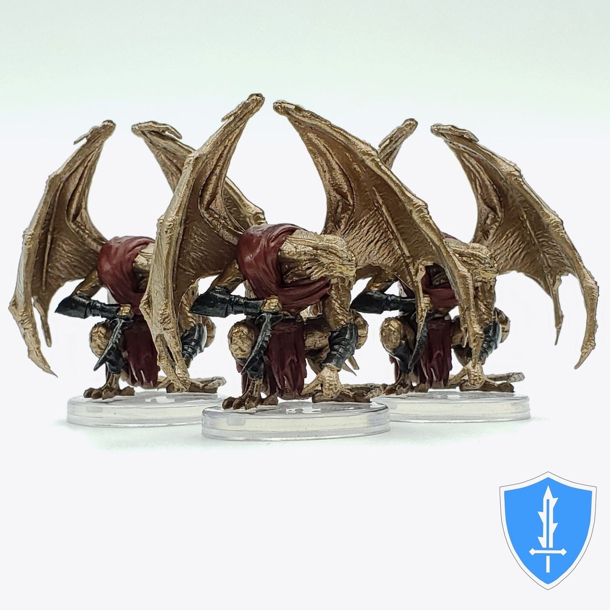 Kapak Draconian x3 - Warband Monster Pack Icons of the Realms D&D