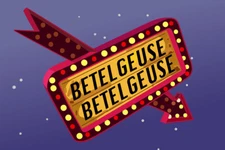 Betelgeuse Marquee Sign Poster 12x18