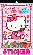 Sticker Book 6 sheets 5.5x9''