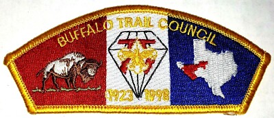 Buffalo Trail Council (TX) SU-B 1998 75th ANN CSP  BSA