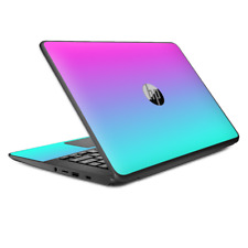 Skins Decal Wrap for HP Chromebook 14 hombre pink purple teal gradient