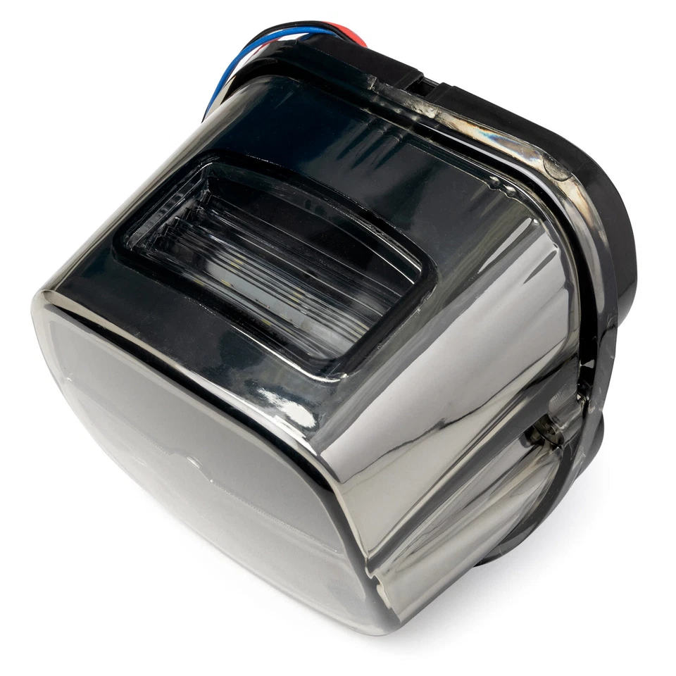 Lanterna traseira de fumaça cromada para Harley Davidson Softail Deuce - FXSTDI (2001-2006) - Imagem 4 de 4