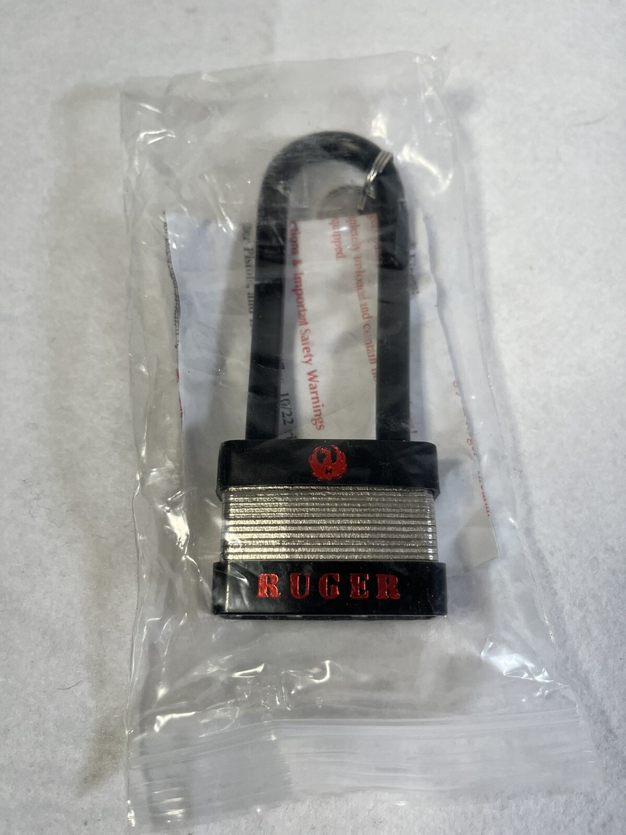 RUGER Firearm Gun Lock Padlock 6