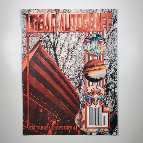 Urban Autograff Magazine Issue 9 VTG Y2K 2001 Graffiti Art Vox Kuhr Lords Crew