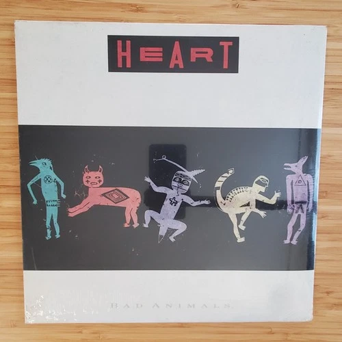 HEART - Bad Animals / '80s Pop Rock SEALED LP