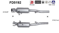 AS DPF Rußpartikelfilter Dieselpartikelfilter FD5192 Cordierit für MERCEDES W246