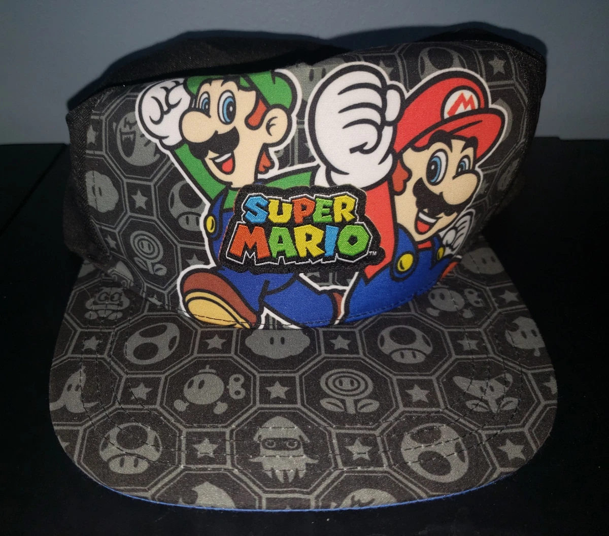 Lot De 24 Casquettes DIFUZED Super Mario Bros Bowser - Noir Réglable - Neuf Avec étiquettes