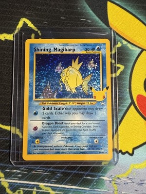Pokemon TCG Shining Magikarp 66/64 Celebrations Classic Collection