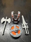 Vintage Masters Of The Universe He-Man Power Sword Axe Shirld Armor Taiwan 1982