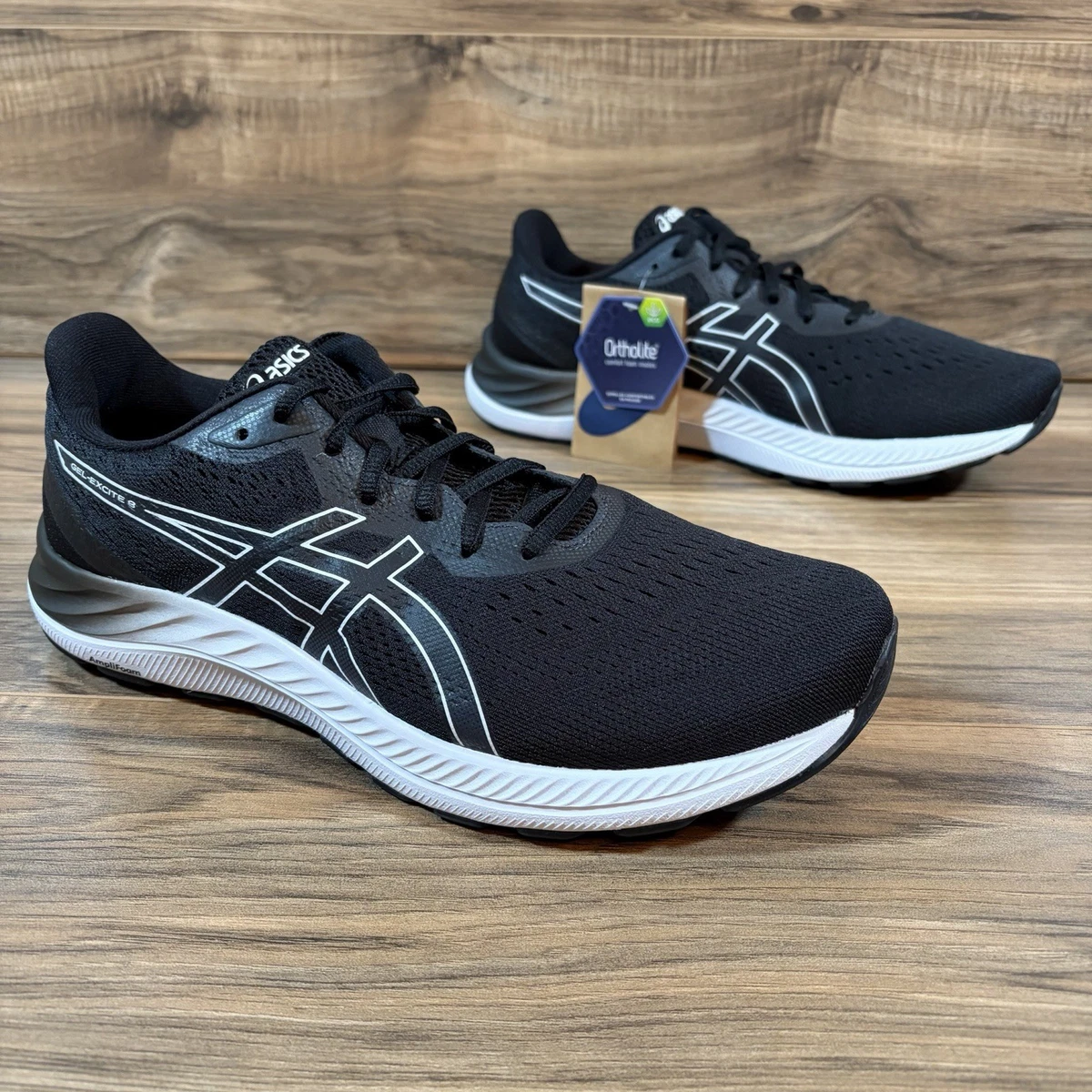 ASICS Gel Excite 8 Black | eBay