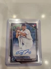 2024 Bowman Draft Trey Yesavage Chrome Auto 1st Prospect #CPA-TY Blue Jays