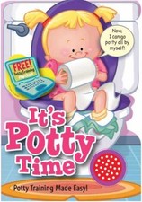 It's Potty Time for Girls: Potty Training - Board book, by Edited - Very Good