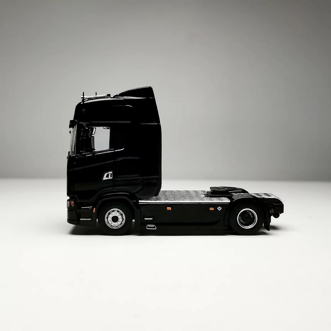 MASDI 1:64 SCANIA 770S Truck Tractor Black Diecast Model Toy | eBay