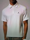 Nike Jordan Men's Polo Shirt, White, Jumpman Logo, Large, $90.00!!