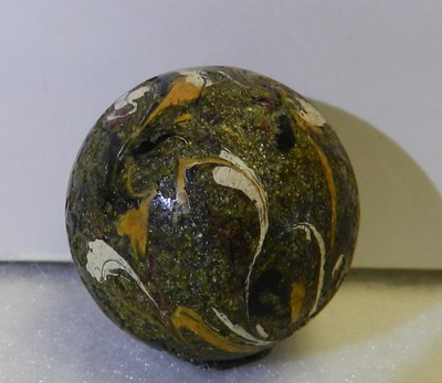 #19457m Partial Vintage Gutta Percha Marble