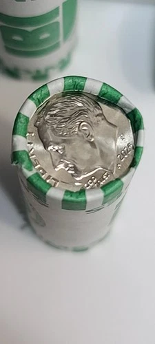2025 P Roosevelt Dime Sealed 1 Roll , Uncirculated 50 Coins.