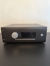 Arcam AV40 16-Channel A/V Receiver/Processor AUX 3.5mm Black (HDMI 2.1 Upgrade)