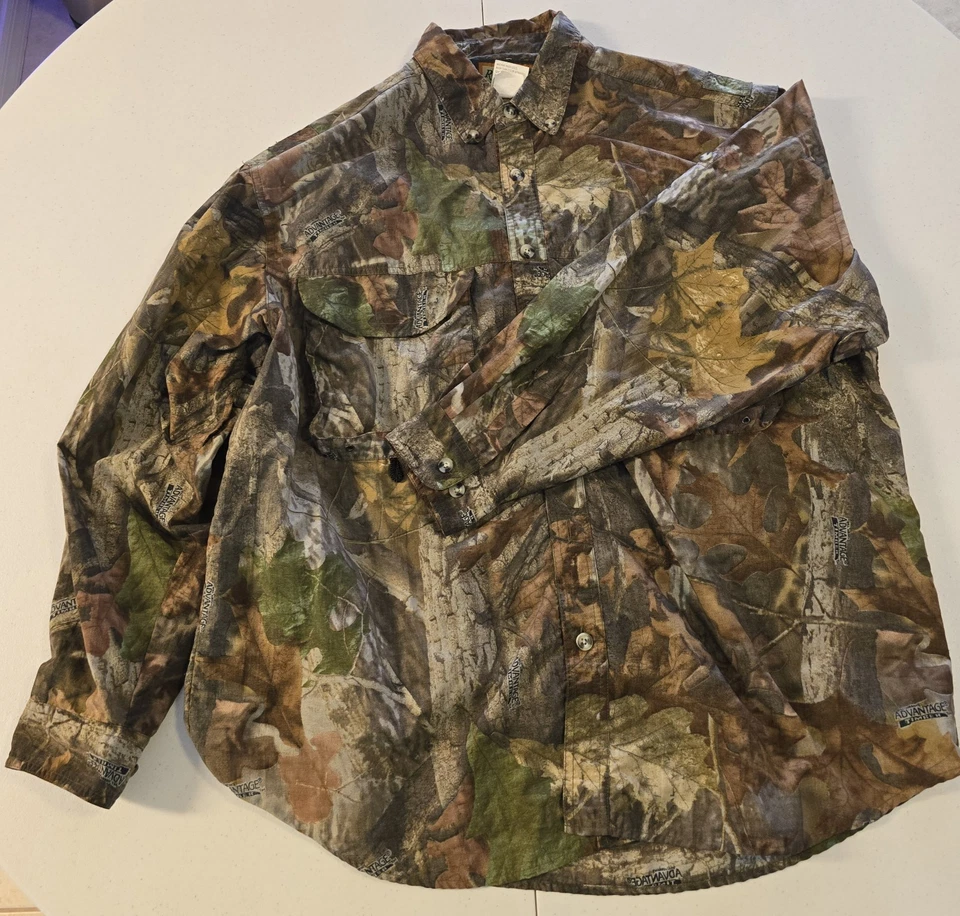 Remington Outdoor Men's Shirt XL Real Tree Timber Camo -Item#115 - Image 2 of 4