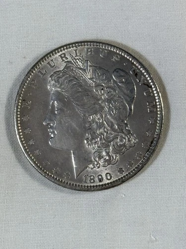 1890 Morgan Silver Dollar $1 90% Silver XF Detail Philadelphia Coin