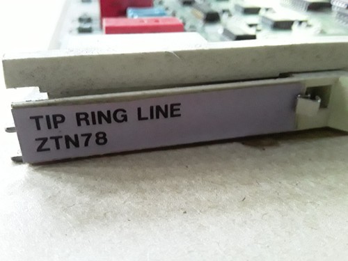 AT&T/Lucent/Avaya ZTN78 Tip Ring Line Circuit Card - gezogen aus funktionierendem System - Bild 3 von 5