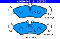 ATE Bremsbelagsatz Scheibenbremse 13.0460-7083.2 FüR Mercedes LT 28 Sprinter VW