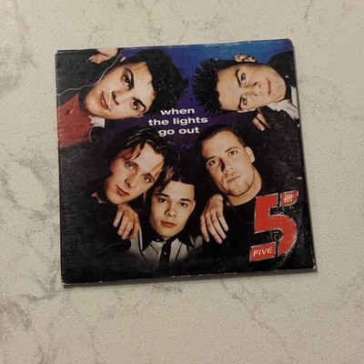 Five When The Lights Go Out CD Single 1998 Arista 07822-13495-2 Card Sleeve C6L