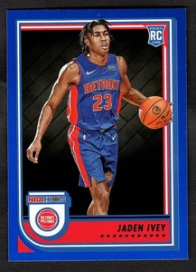 2022-23 Jaden Ivey NBA Hoops Blue Rookie RC #235