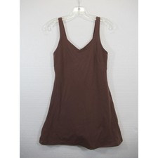 Lululemon Align Dress Women 6 Brown Built in Shorts Tennis