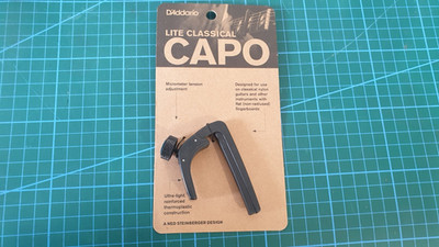 D'Addario PW-CP-16 Lite Kapodaster Konzertgitarre Klassik Gitarre Capo Neu