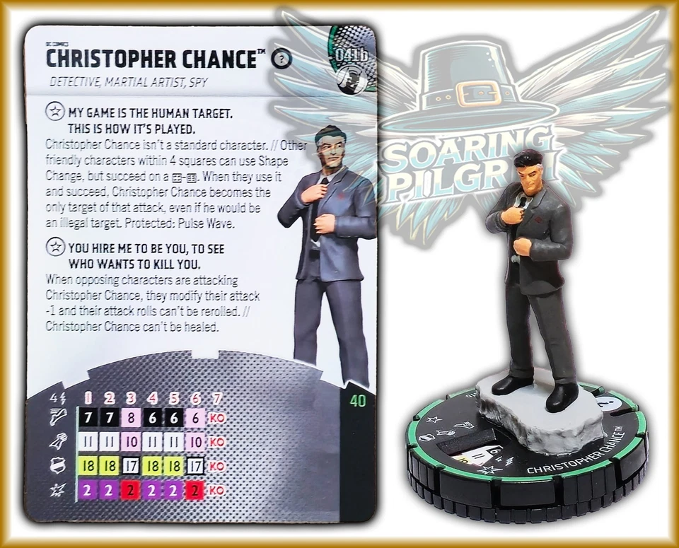 DC Heroclix CHRISTOPHER CHANCE - 041b PRIME Fight For Gotham City Set - Image 1 of 1