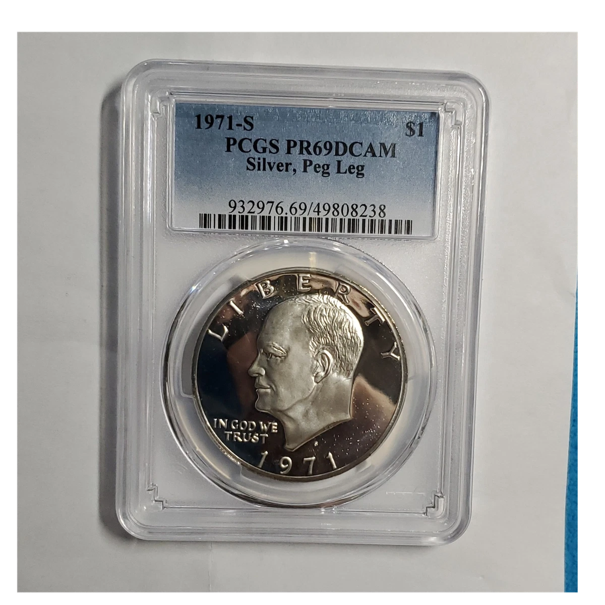 Silver Proof PCGS Certified PR 69 Graded US Dollar Coins for sale