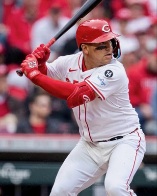 #ad JOSE TREVINO 8x10 PHOTO #23 CINCINNATI REDS WM $11.50