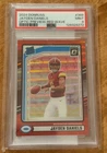 Graded Jayden Daniels [Red Wave Optic Preview] #389 [Rookie] 2024 Panini Donruss