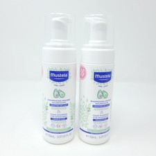 Lot of 2 Mustela Shampooing Mousse Foam for Newborn Cradle Cap Exp. 10/28