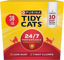 Purina Clumping Cat Litter, 24/7 Performance Multi Cat Litter - 38 Lb. Box