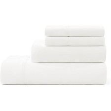 King Sheet Set 4-Piece Luxury Cooling Sheets Deep Pockets Premium